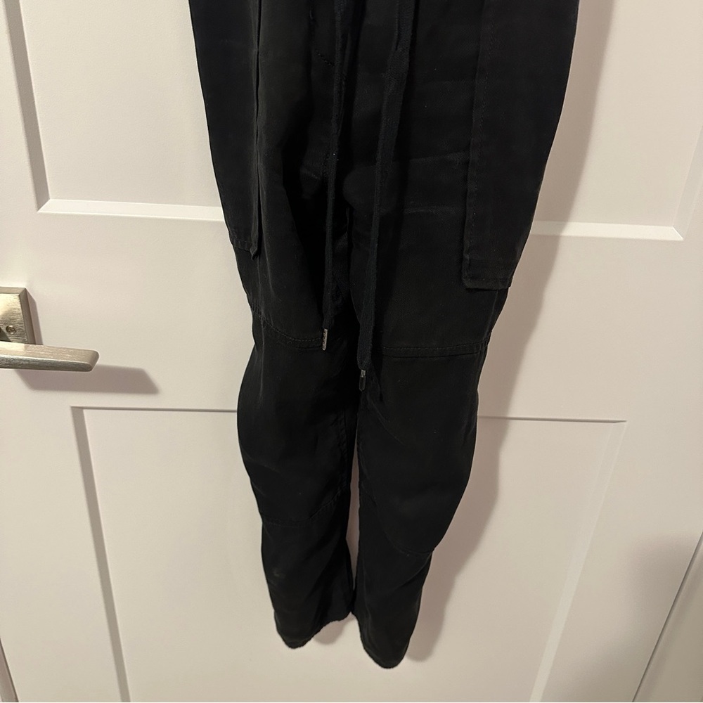 Aritzia Wilfred Free Black Valletta Overalls Cropped Size XXS Women’s - Picture 8 of 16